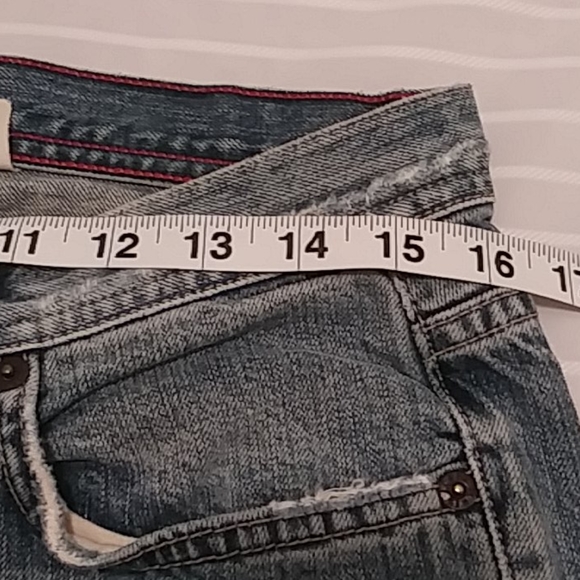 J Crew Women Wide Leg Blue Jeans - Picture 4 of 9